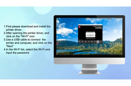 03 Deli Drucker P2500 WiFi Modell-Mobile-Airprint