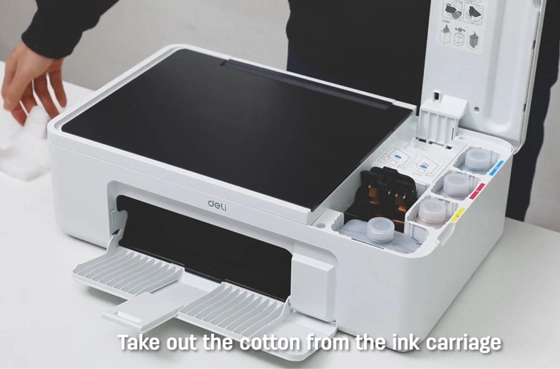 02 Passender Druckkopf Deli Drucker D311NW Tinten strahl drucker