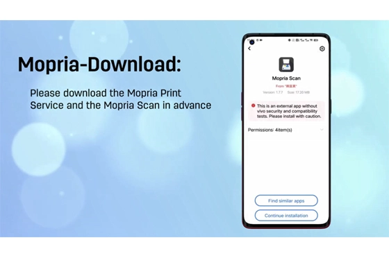 04 Deli Drucker M2000 WiFi Modell-Mobil-Mopria