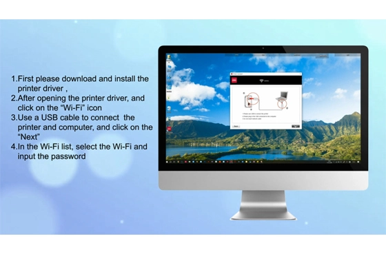 04 Deli Drucker P2500 WiFi Modell-Mobil-Mopria