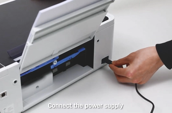 04 Einstellungen Deli Drucker D311NW Tinten strahl drucker