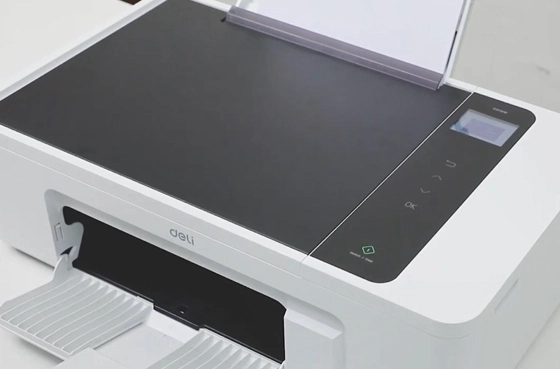 Deli Drucker D311NW Tinten strahl drucker 08 Drucker-Netzwerk-Einstellung