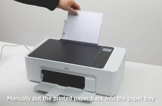 13 Manueller doppelseitiger Druck Deli Drucker D311NW Tinten strahl drucker