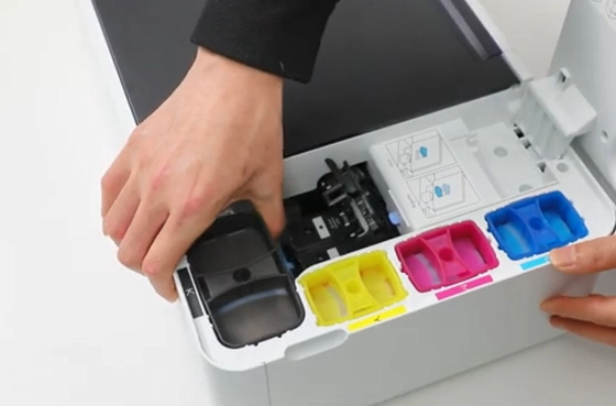 22 Umpacken für Transport Deli Drucker D311NW Tinten strahl drucker