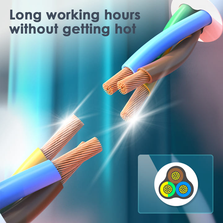 et404 4 holes 5m universal conventional power strip manufacturer