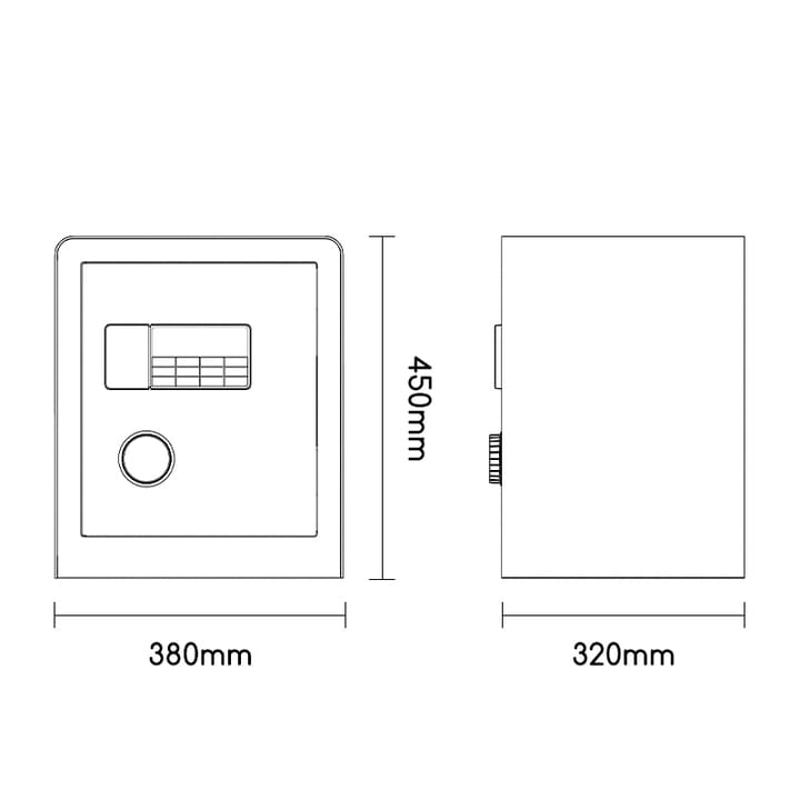 et551 commercial safe china