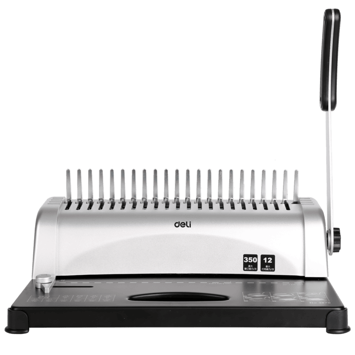 e3870 12 sheets a4 metal comb binding machine company