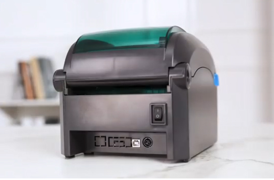 01 Deli ES401 Thermo-Etiketten drucker