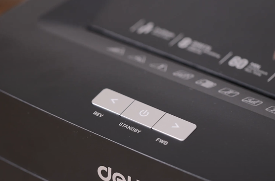 01 Deli ET094 Geschäfts papier Schredder