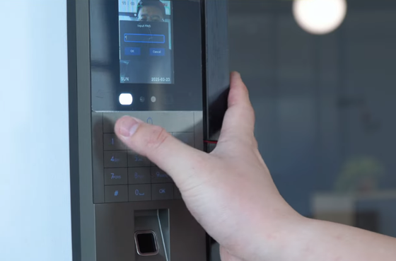 01 Deli ES602 SDK Zugriffs kontroll maschine