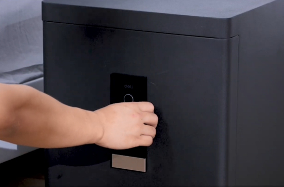 01 Deli ET594 Serie Comme rcia Automatische Tür sicher