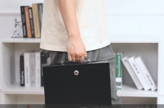 01 Deli ET610 Feuerfeste Dokumente Box