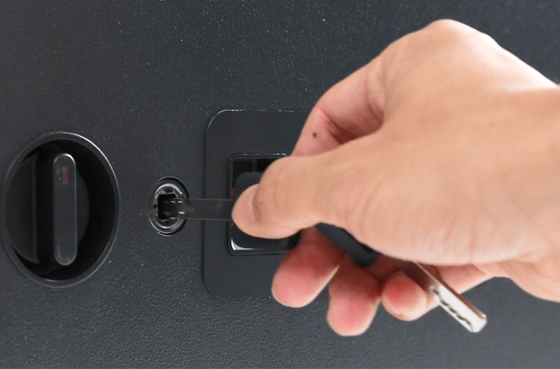 01 LOCKS WORTH VS4527 Mini-Fingerabdruck-Digital-Safe