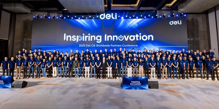 Deli veranstaltet 2025 weltweite Konferenz der Office Automation Partner und gestaltet die Büro branche mit „ Innovation Intelligence “neu